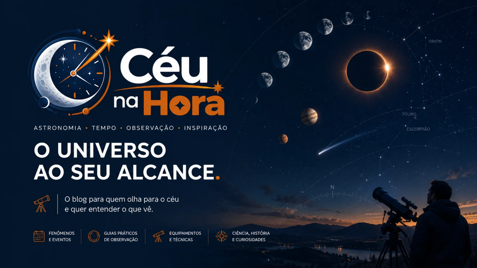 Capa do blog Céu na Hora