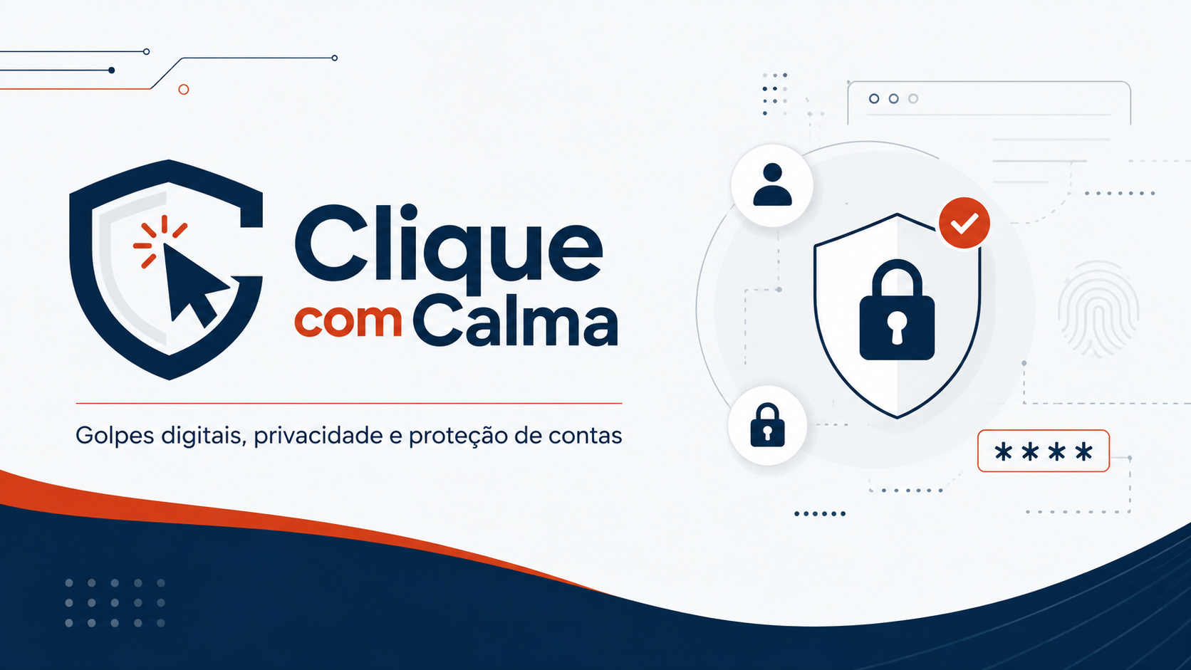 Capa do blog Clique com Calma