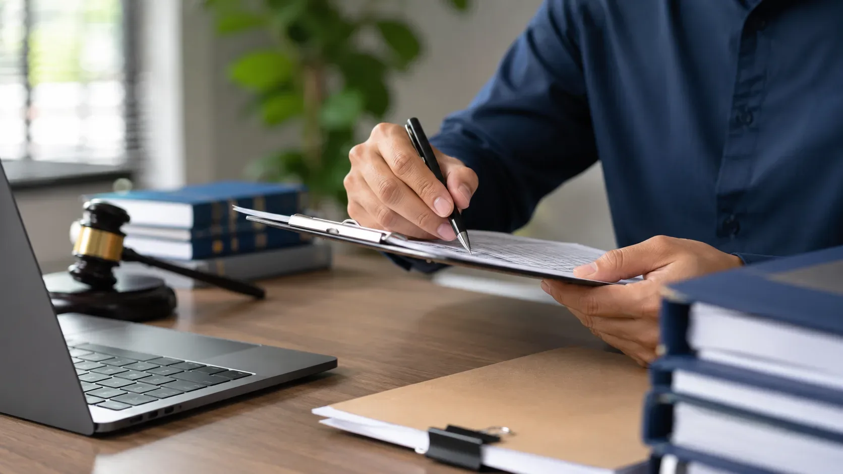 Fiscal de contrato analisando documentação trabalhista relacionada ao cumprimento da cota de aprendizes em contratação pública.