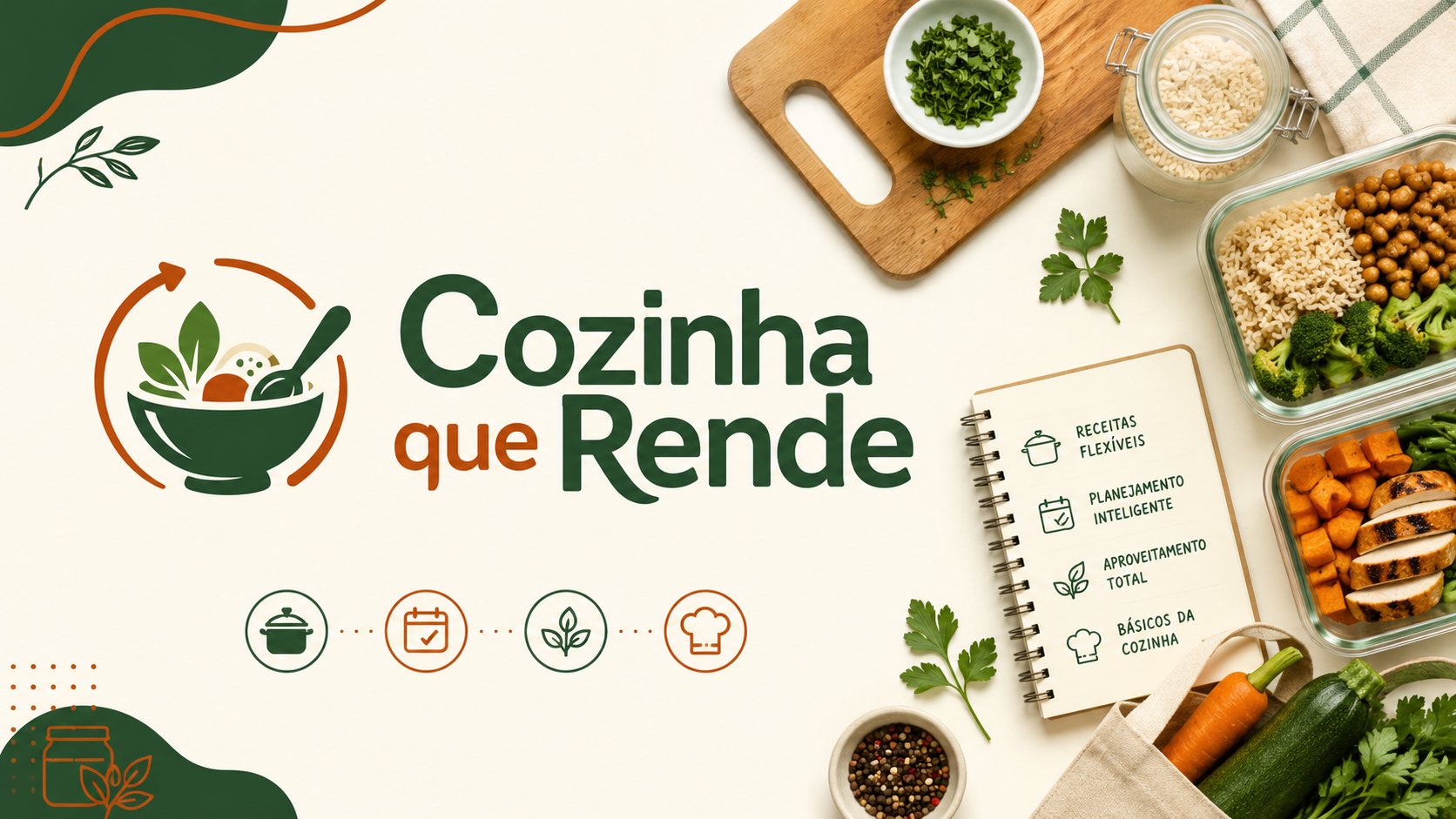 Capa do blog Cozinha que Rende