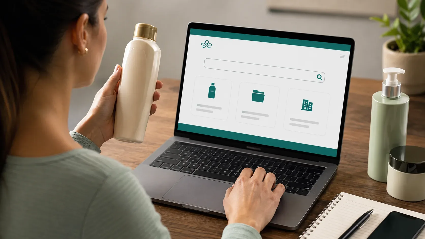 Fluxograma que separa xampu e condicionador notificados, alisante registrado e pomada capilar consultada em lista específica da Anvisa.