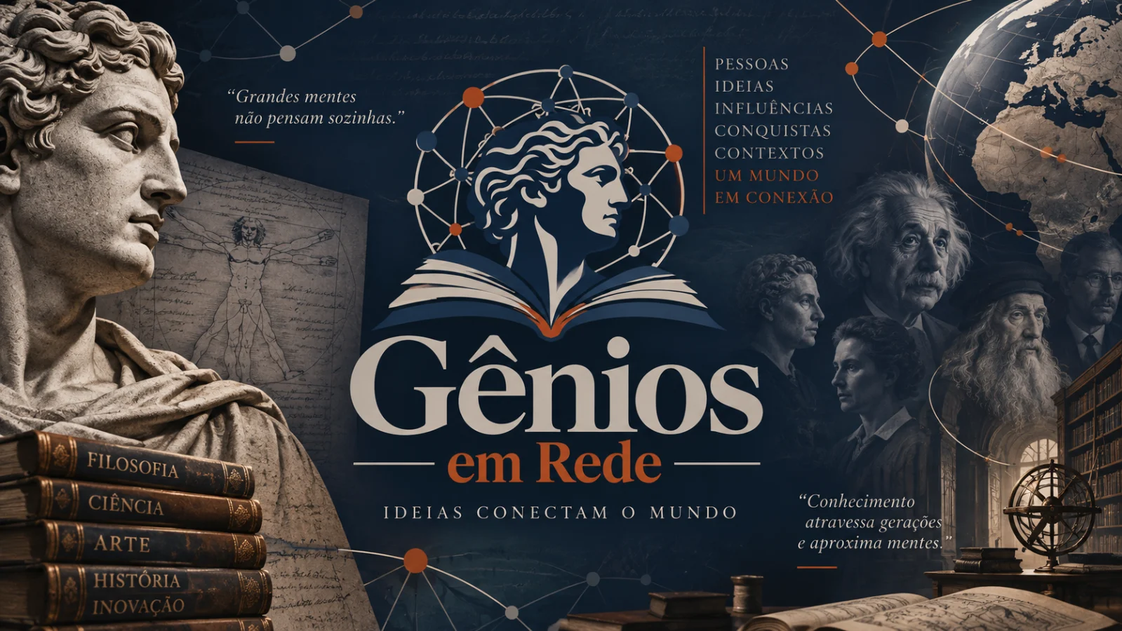 Capa do blog Gênios em Rede