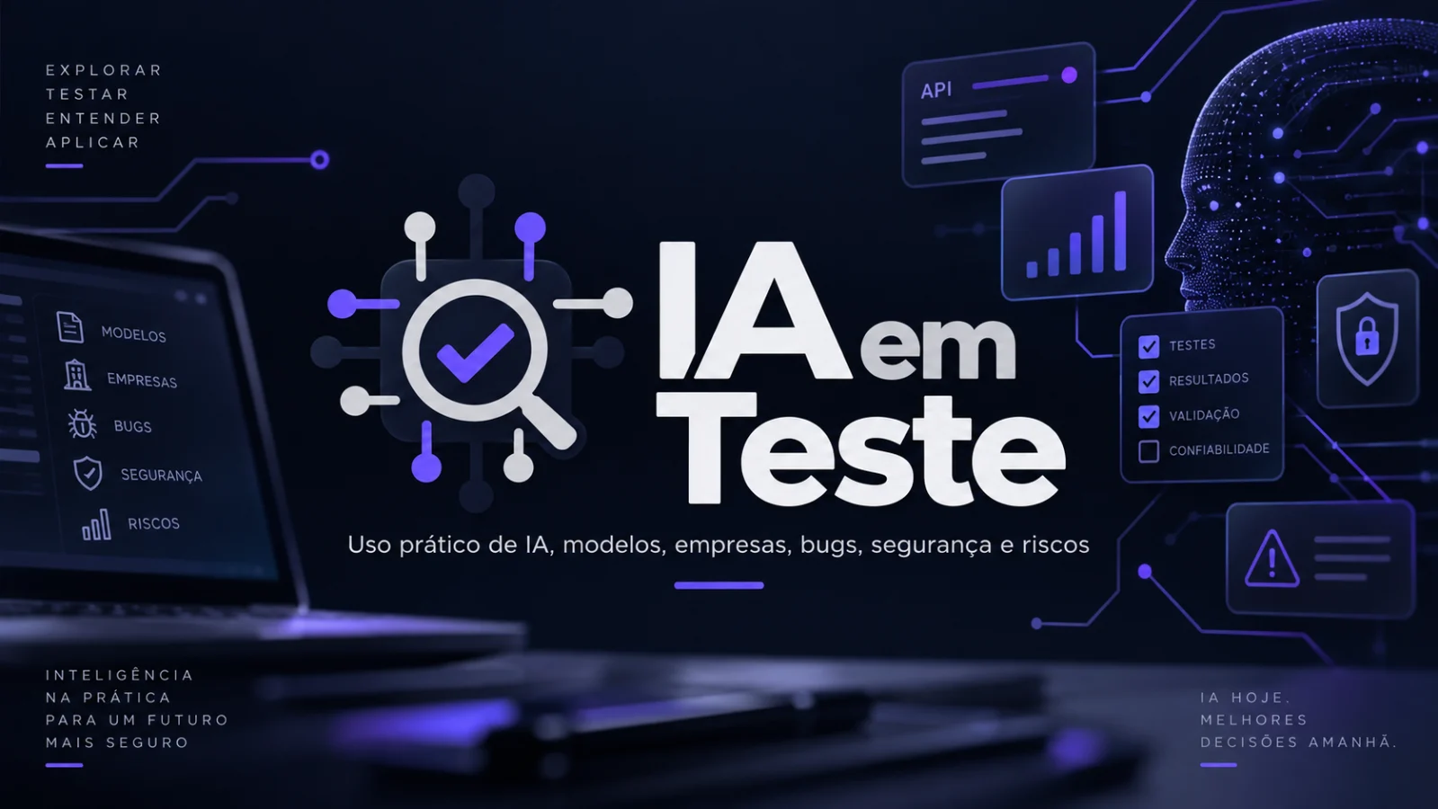 Capa do blog IA em Teste
