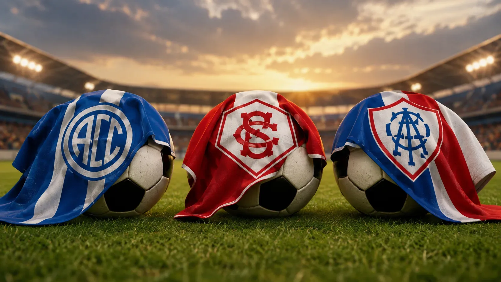 Estádio de futebol em Sergipe usado para ilustrar os diferentes caminhos de Confiança, Sergipe e Itabaiana no calendário de 2027.