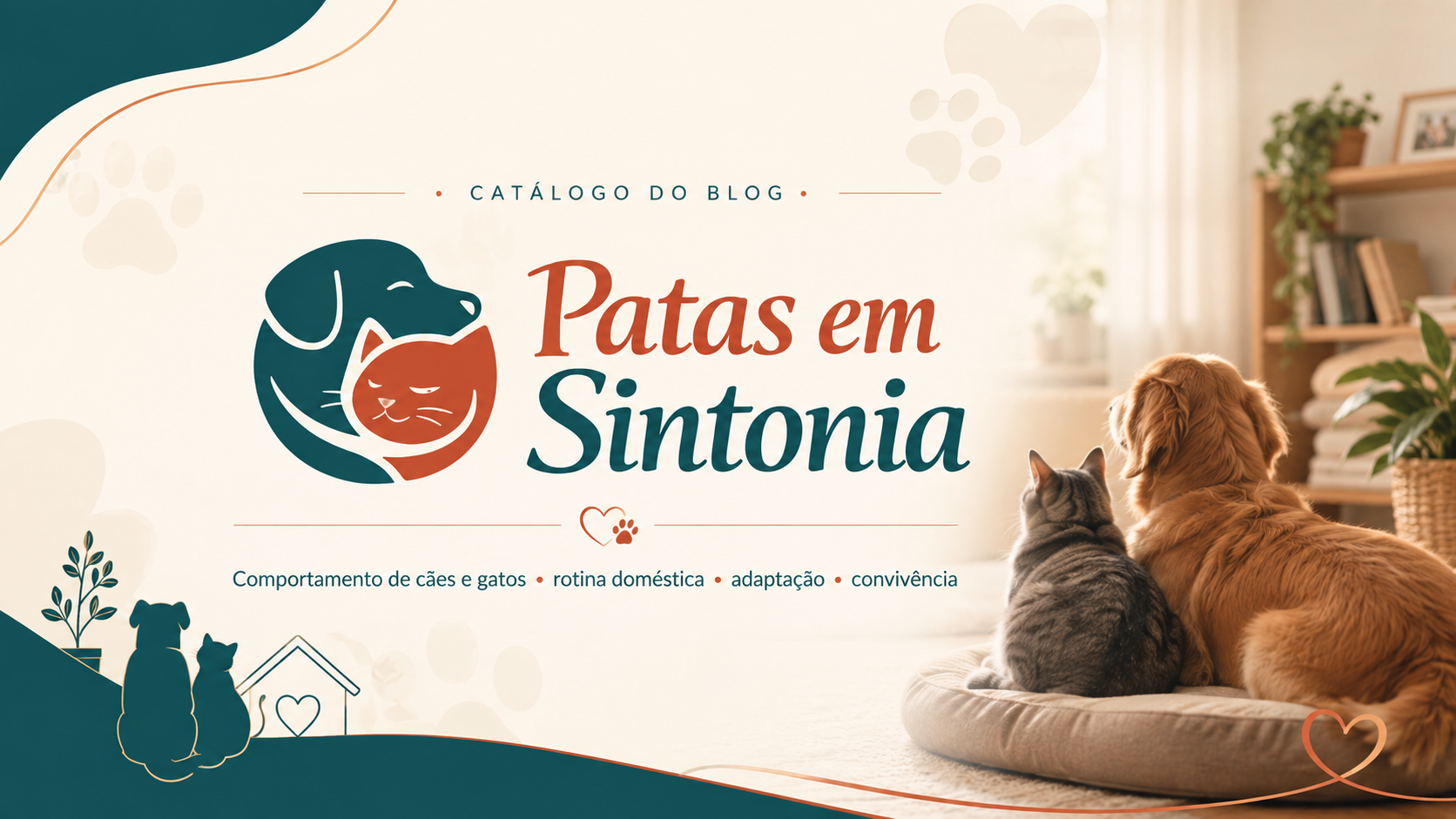 Capa do blog Patas em Sintonia