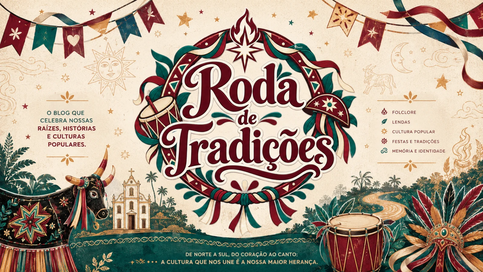 Capa do blog Roda de Tradições